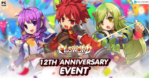 elsword anniversary 2024|12th Anniversary Events .
